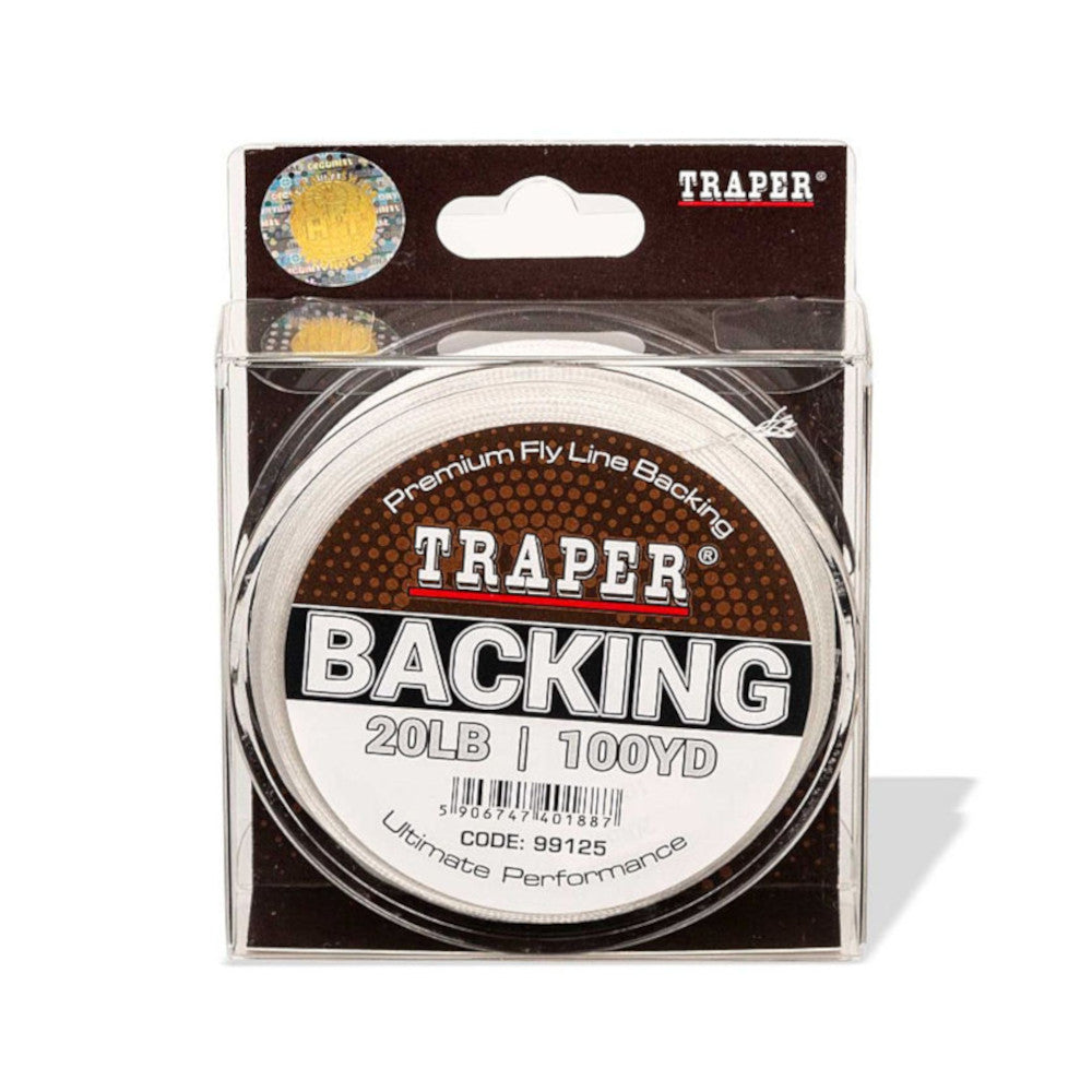 Traper Backing Premium Fly Line White 100yd