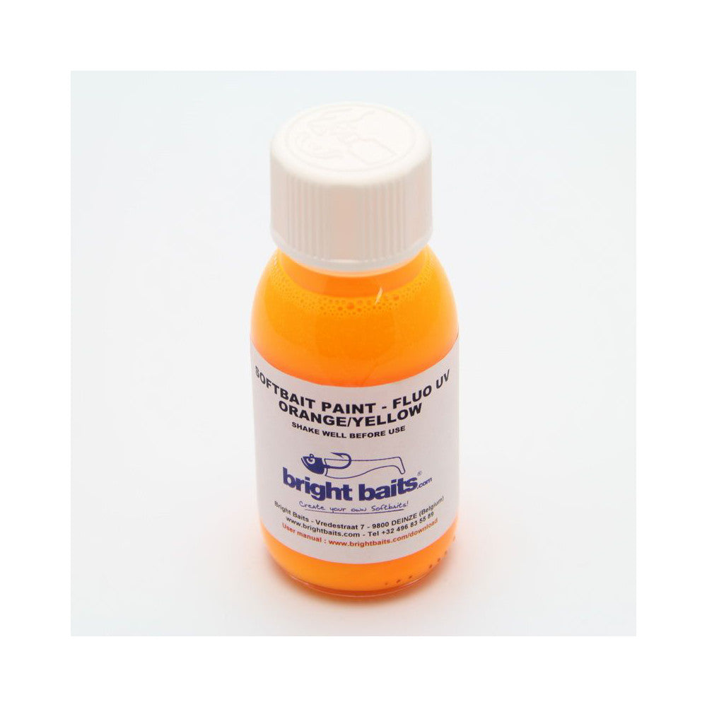 Bright Baits Soft Paint Fluo UV Orange/Yellow 60ml