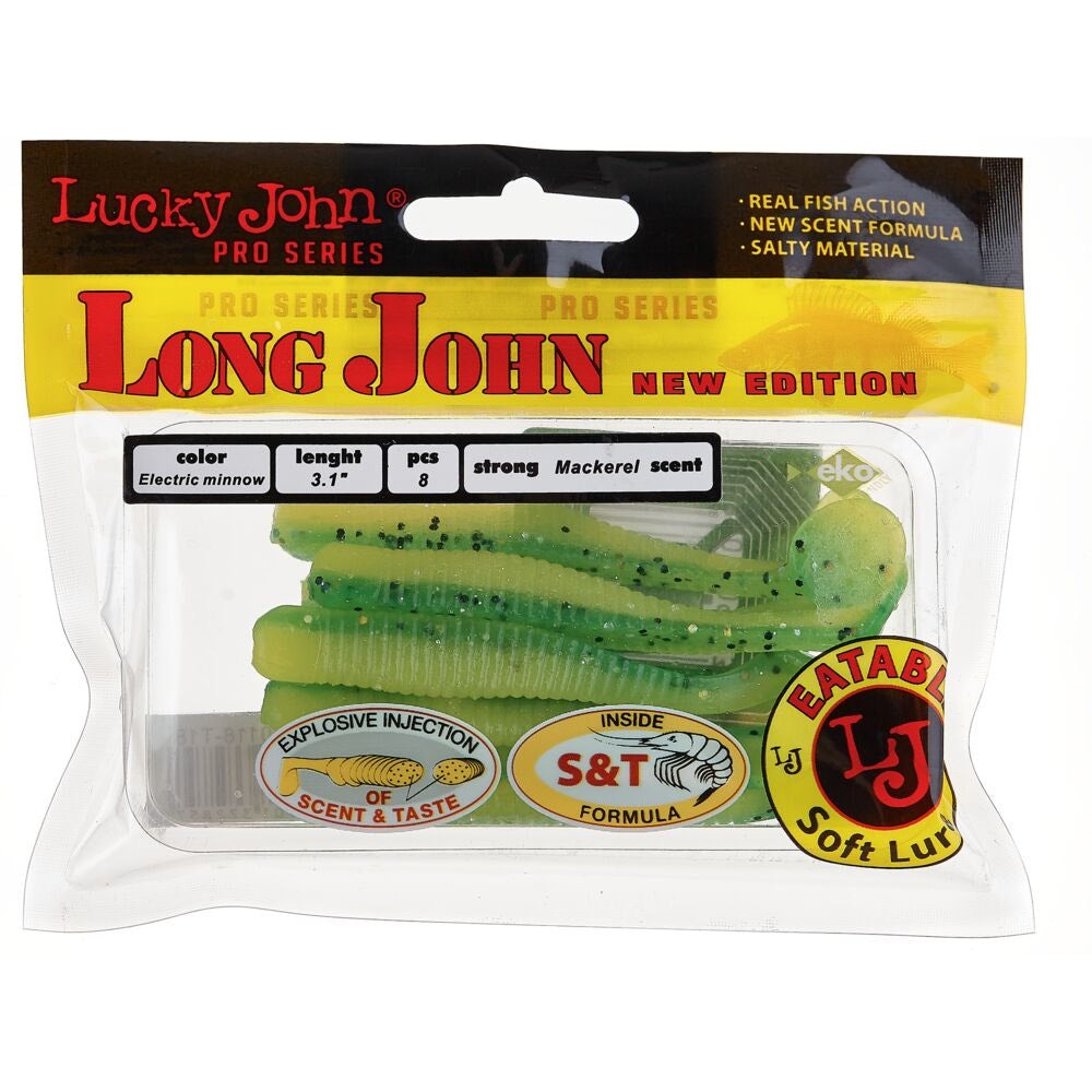 Lucky John Pro Series Long John Electric Minnow detail 2
