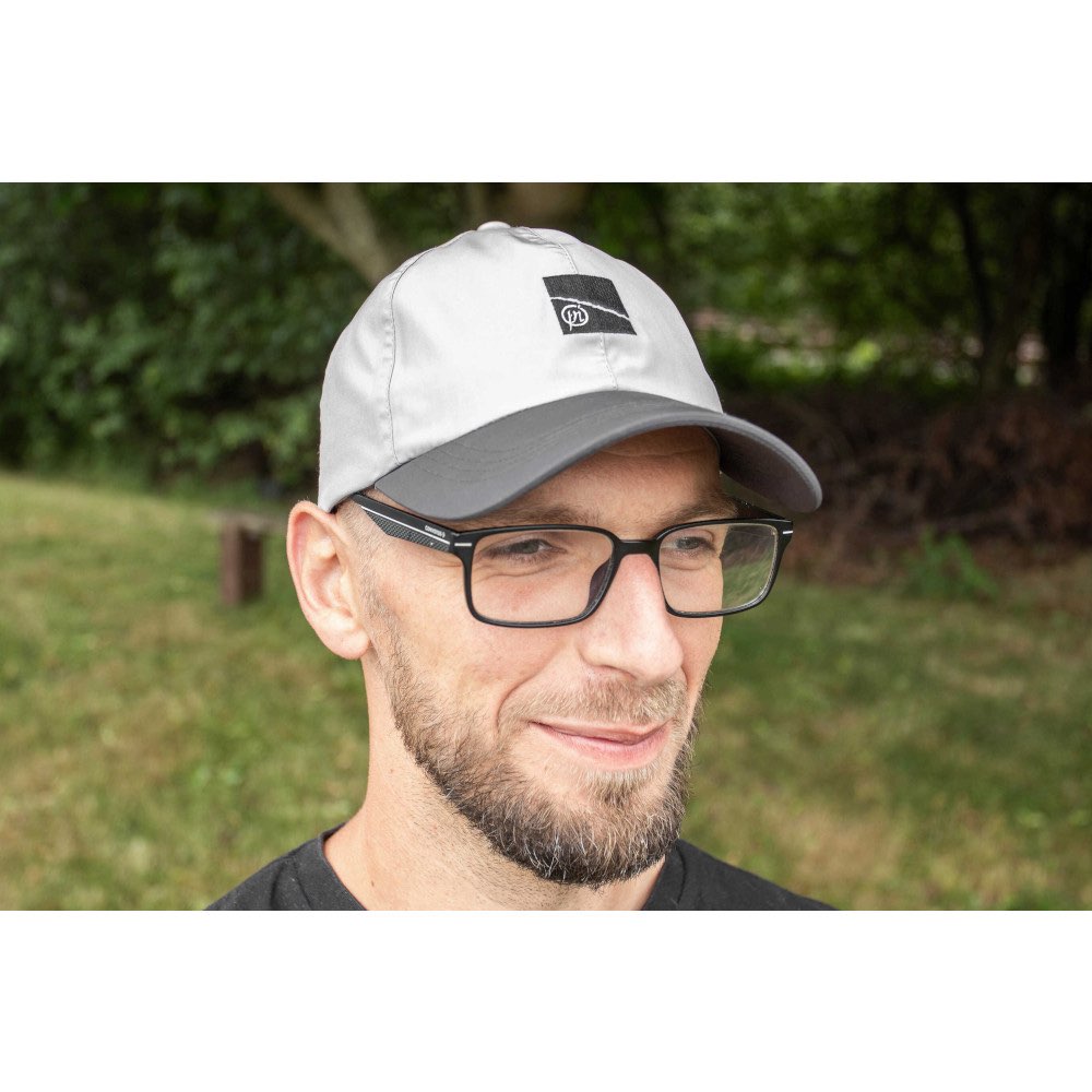 Preston Innovations Waterproof Grey Cap detail 2