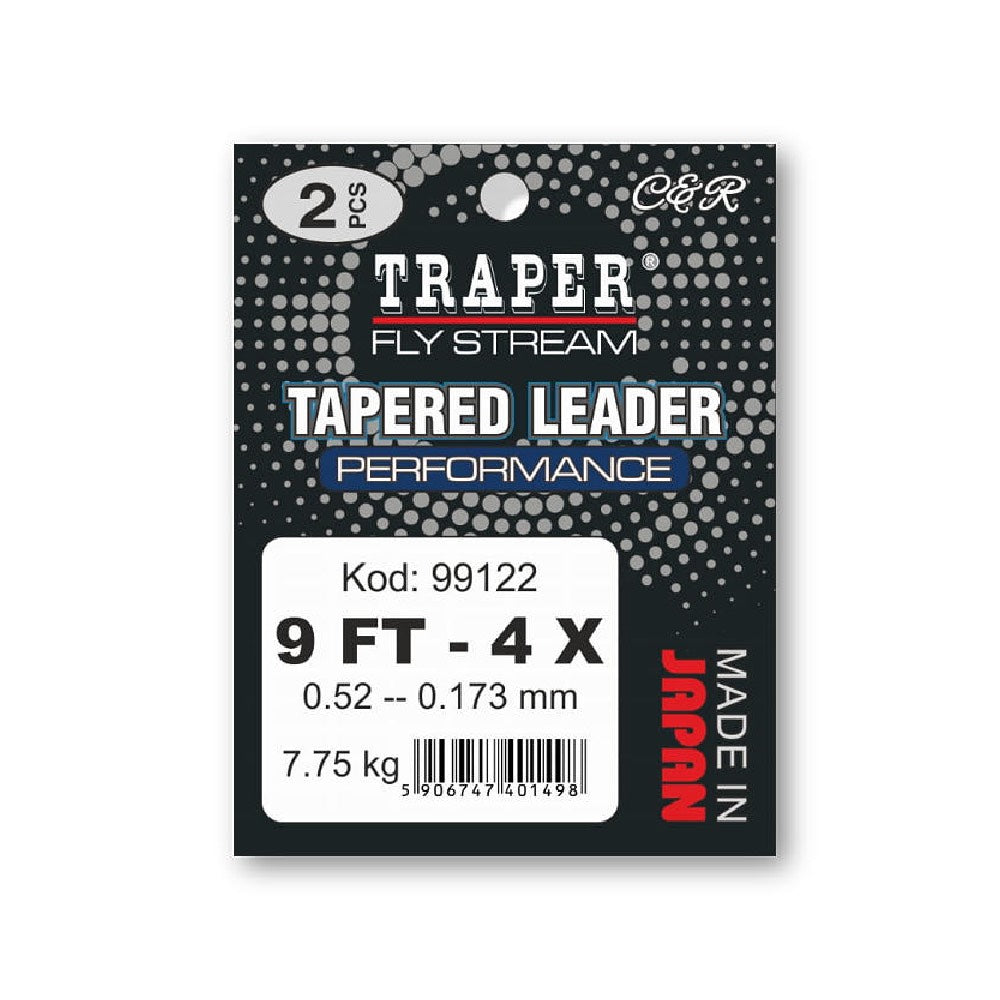 Traper Fly Stream Tapered Leader Performance