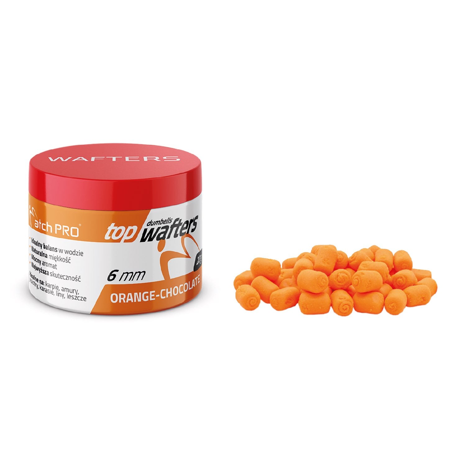 MatchPRO Top Dumbells Wafters Orange Chocolate