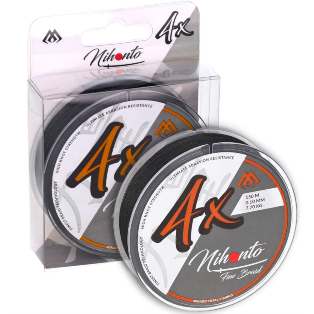 Mikado 4x Nihonto Fine Braid 150m Black