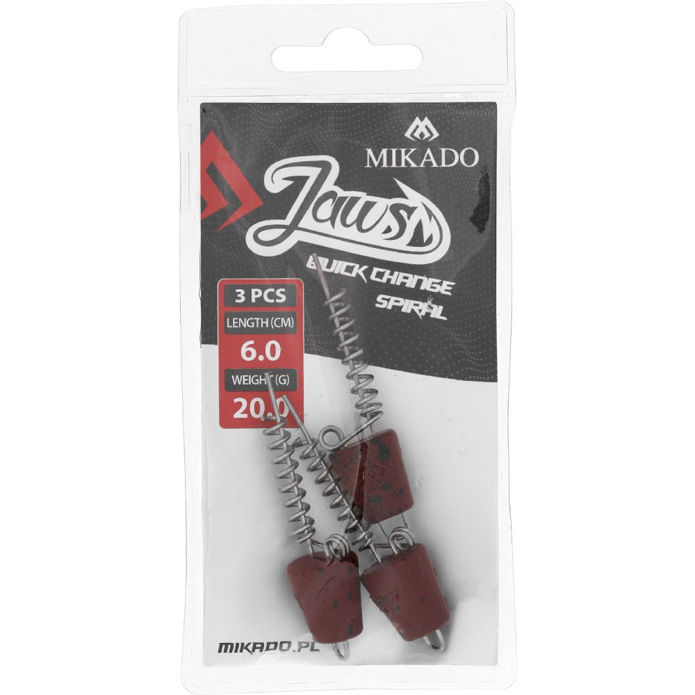 Mikado Screw - Jaws Quick Change Spiral 20g 6cm detail 3