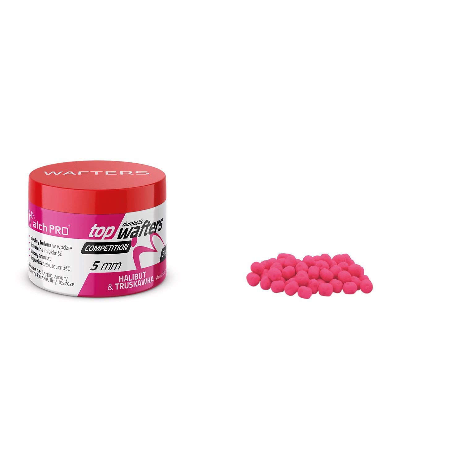 MatchPRO Competition Top Dumbells Wafters Halibut Strawberry