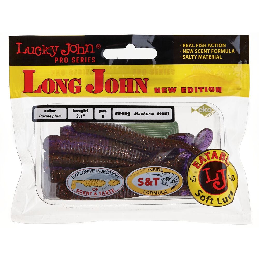 Lucky John Pro Series Long John Purple Plum detail 2