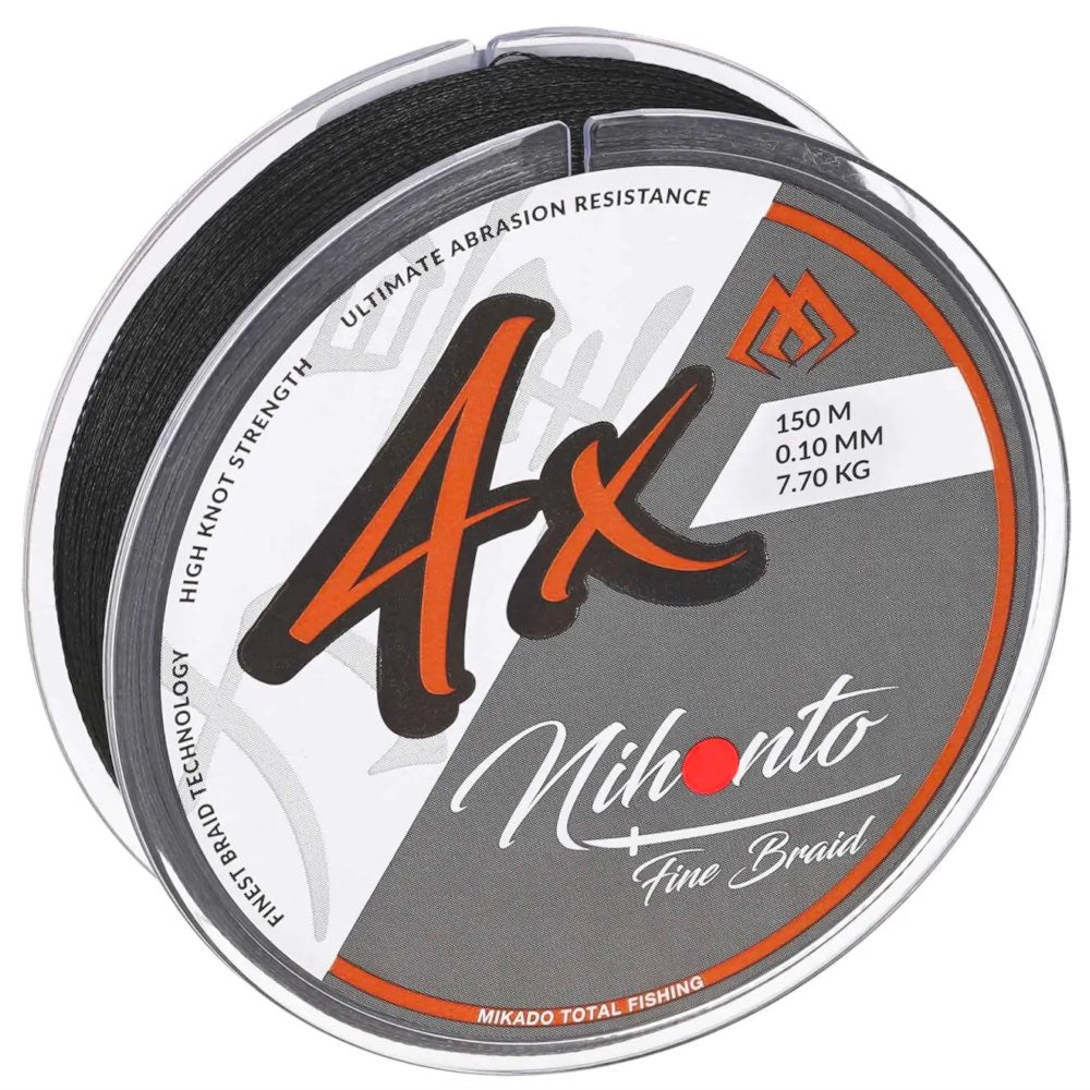 Mikado 4x Nihonto Fine Braid 150m Black detail 2