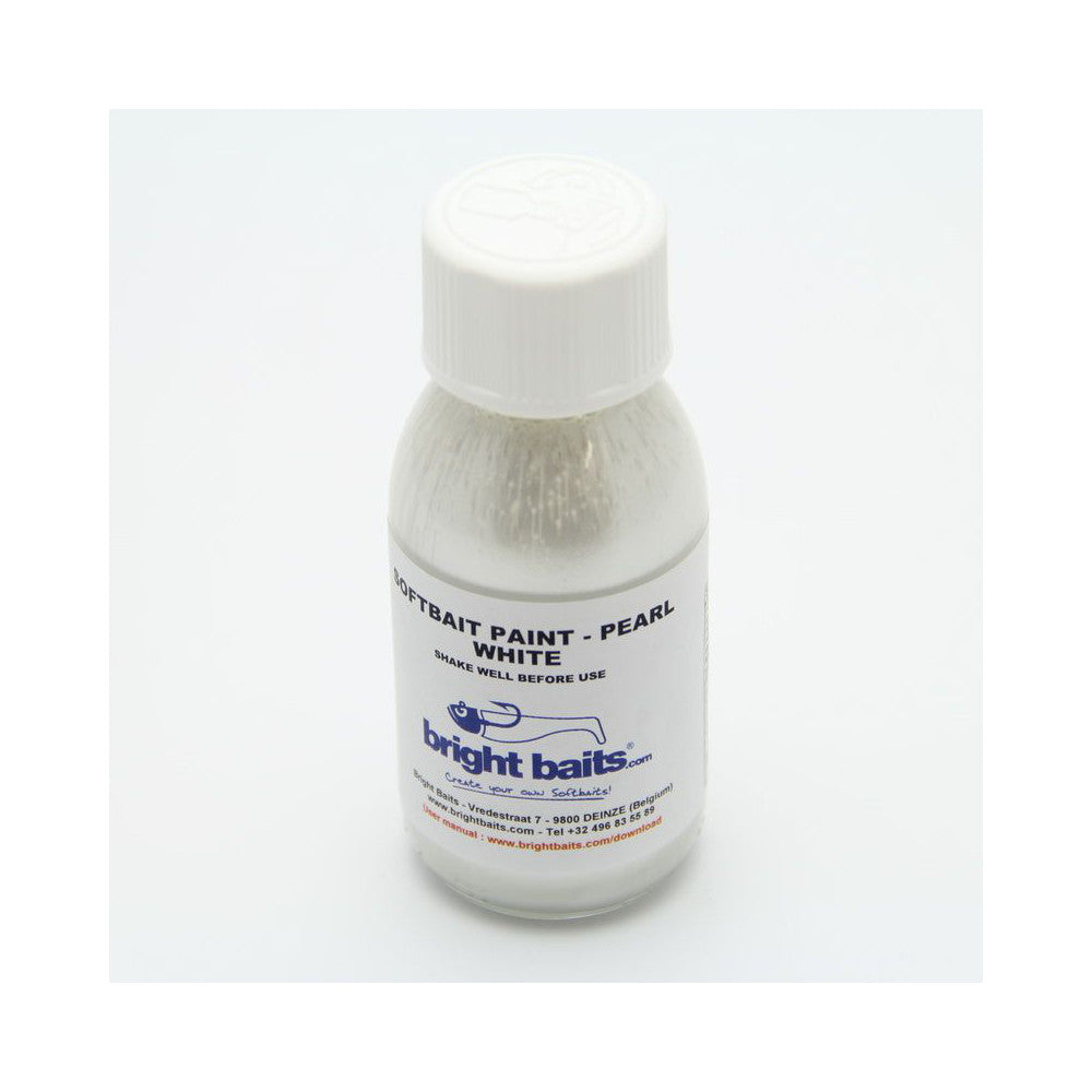 Bright Baits Soft Paint Pearl White 60ml
