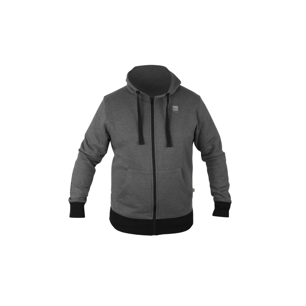 Preston Innovations Grey Zip Hoodie