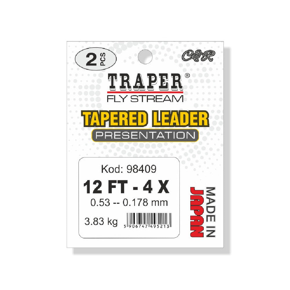 Traper Fly Stream Tapered Leader Presentation