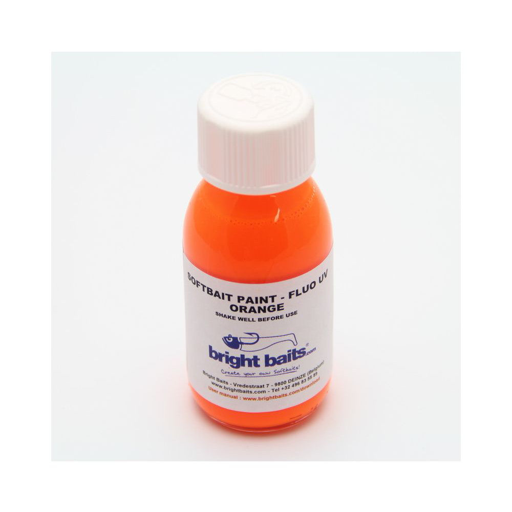 Bright Baits Soft Paint Fluo UV Orange 60ml