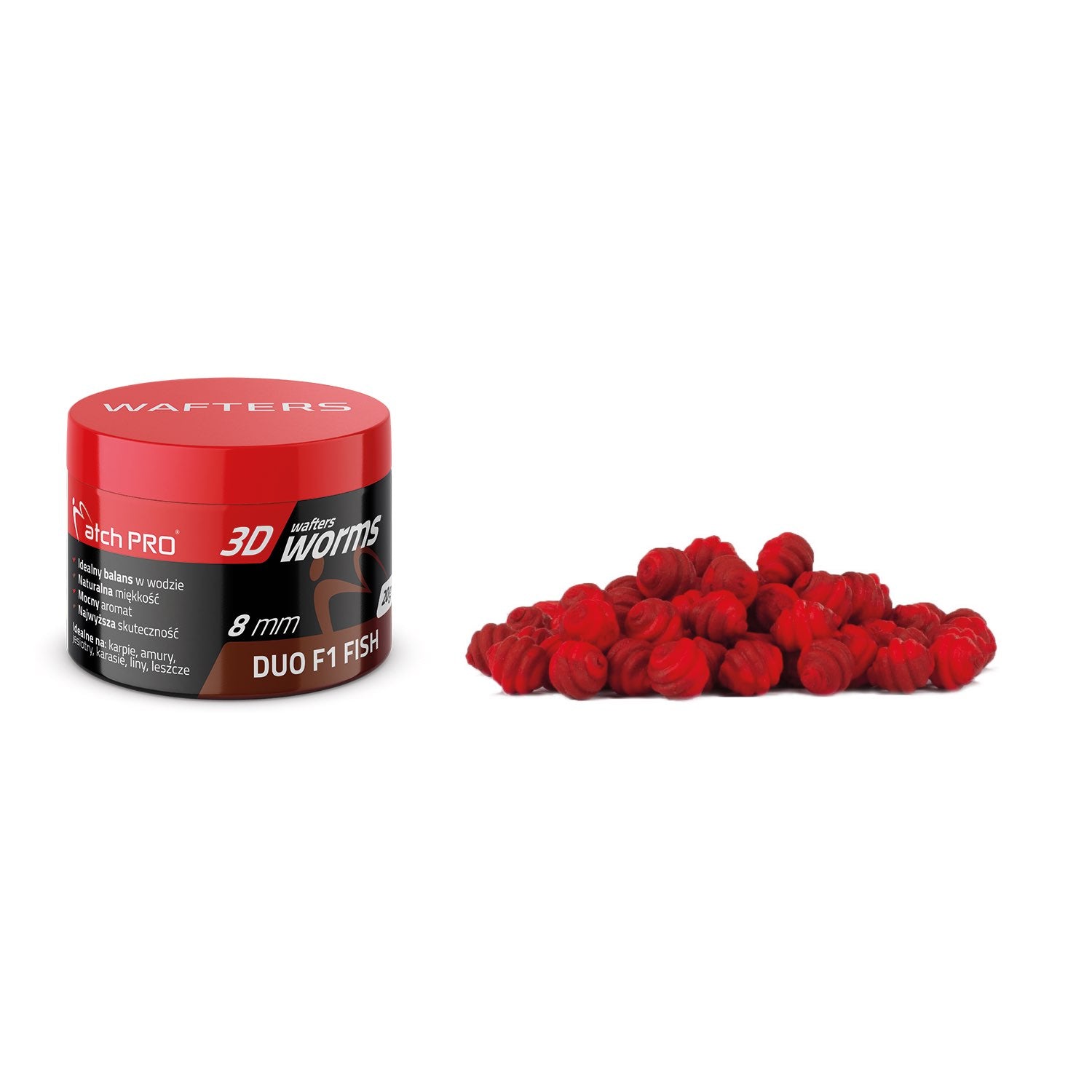 MatchPRO 3D Worms Wafters Duo F1 Fish