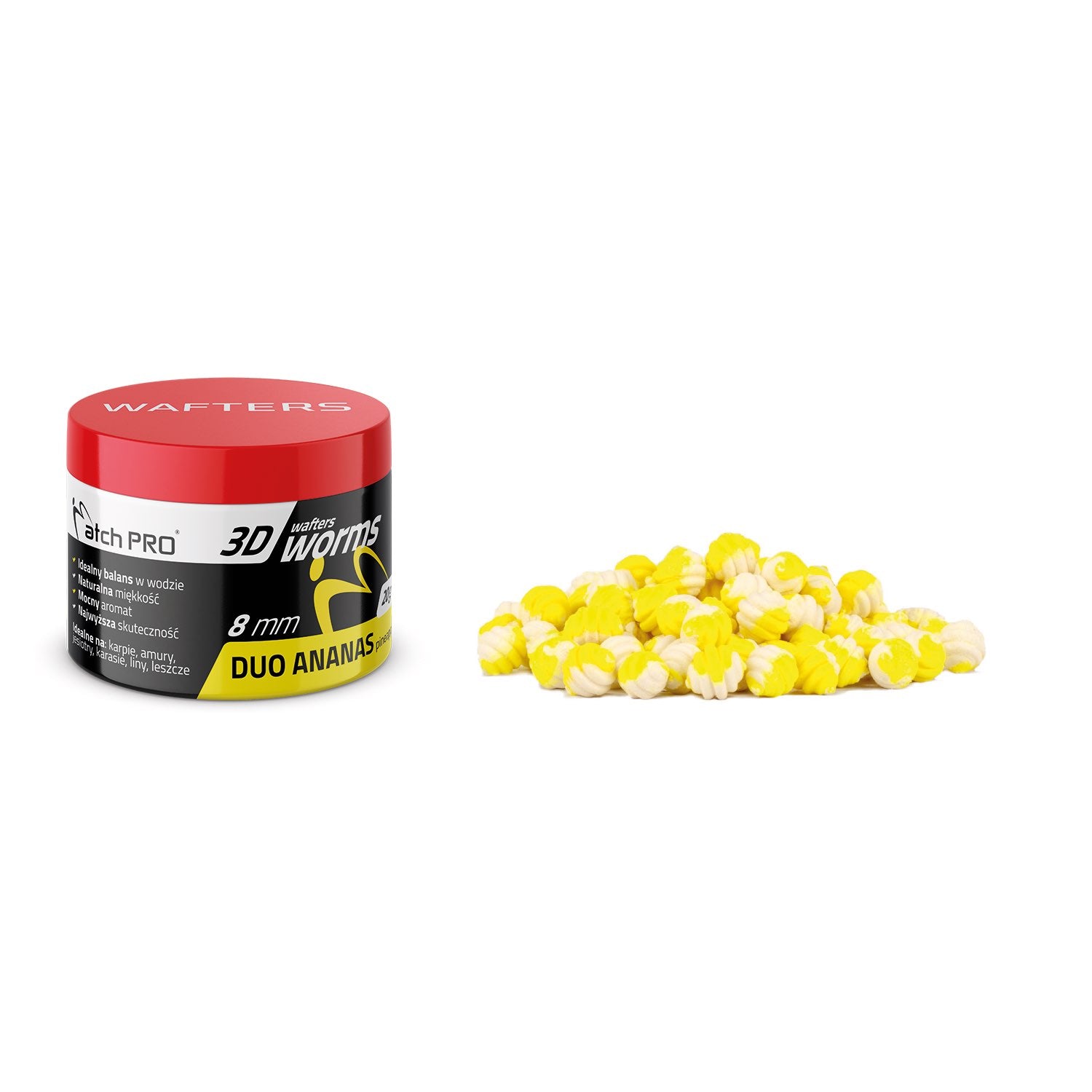 MatchPRO 3D Worms Wafters Duo Pineapple