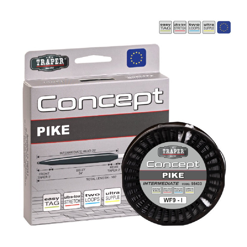 Traper Concept Pike Fly Line WF9