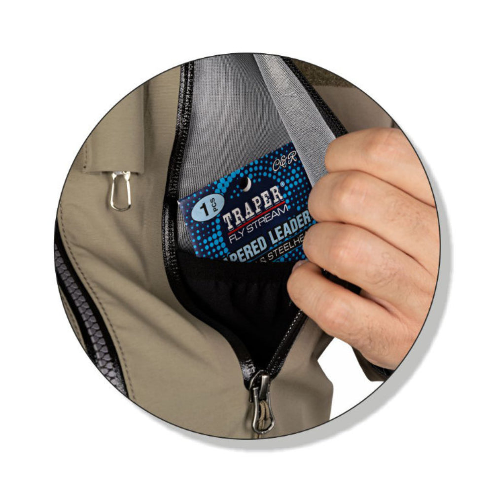 Traper GST Stone Wading Jacket Black
