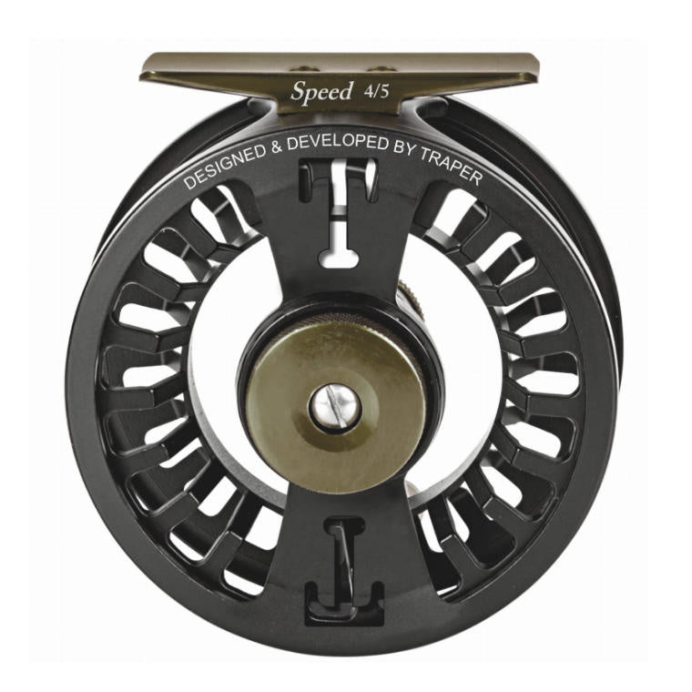 Traper Speed 4/5 Olive Green Fly Reel