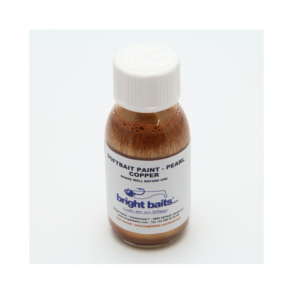 Bright Baits Soft Paint Pearl Copper 60ml