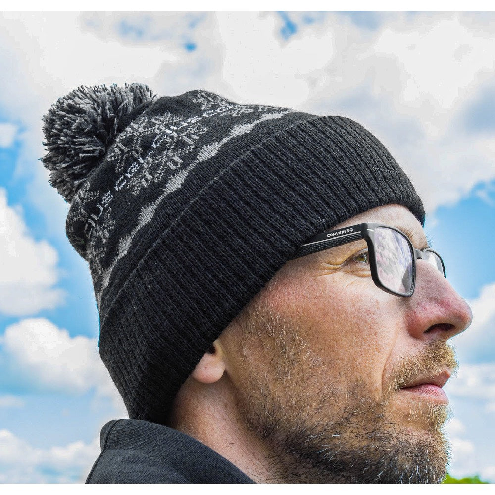 Preston Innovations Celcius Waterproof Bobble Hat detail 2