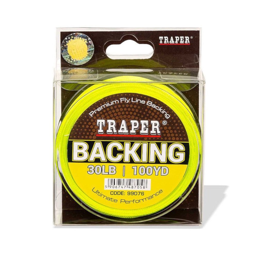 Traper Backing Premium Fly Line Yellow 100yd