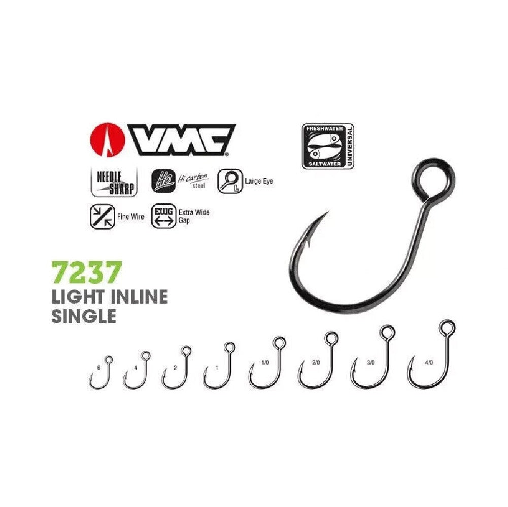 VMC Light Inline Single Hook 7237