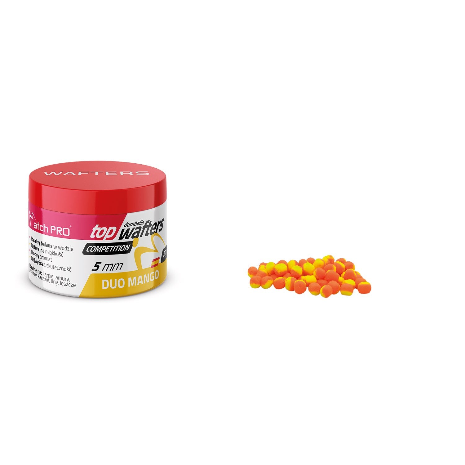 MatchPRO Competition Top Dumbells Wafters Duo Mango