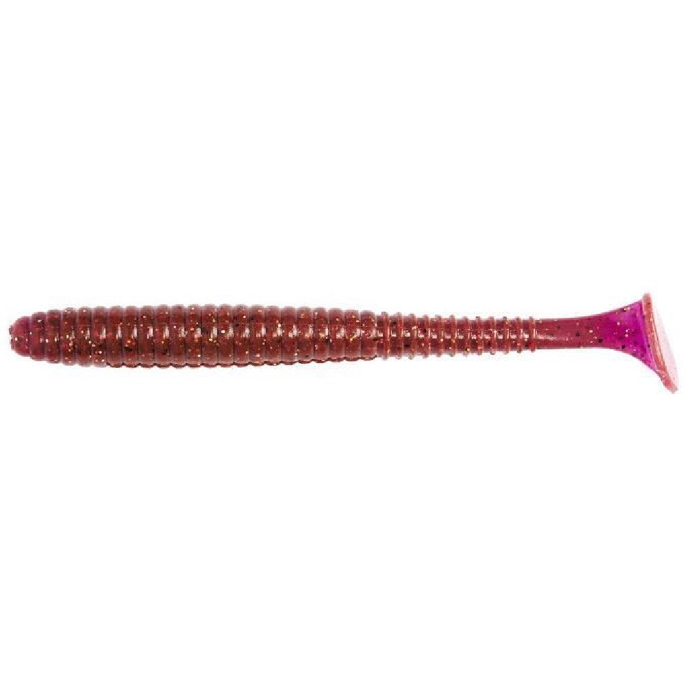 Lucky John Pro Series S-Shad Tail Purple Plum
