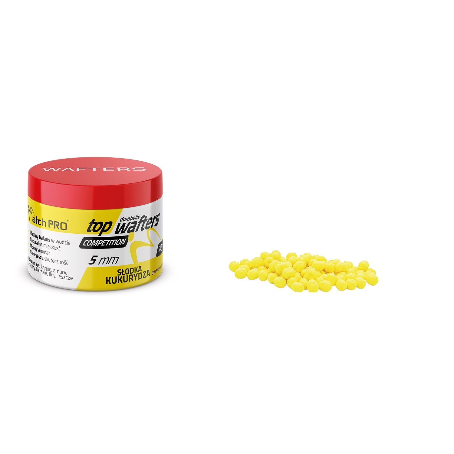 MatchPRO Competition Top Dumbells Wafters Sweetcorn