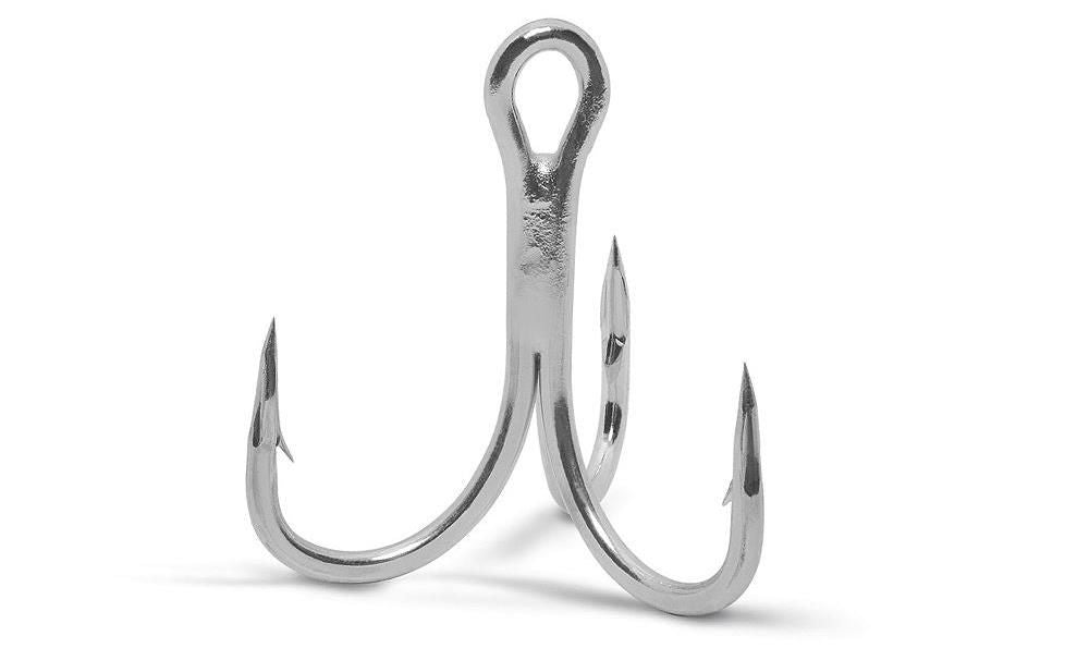 VMC 7554 TI Series 2x Treble Hooks detail 2