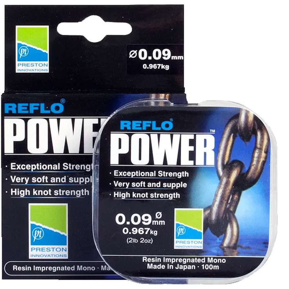 Preston Innovations Reflo Power 100m detail 2