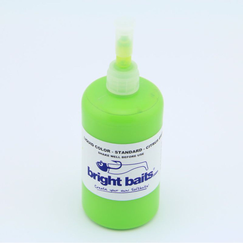Bright Baits Liquid Plastic Colour Standard Citrus Green 35ml