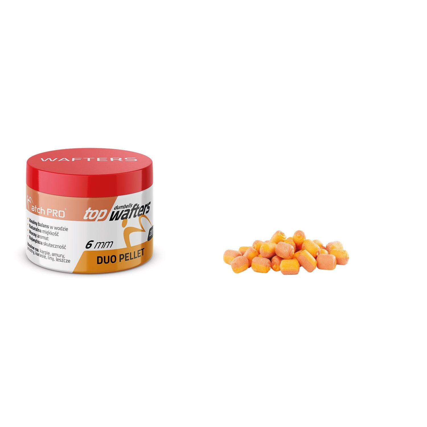 MatchPRO Top Dumbells Wafters Duo Pellet