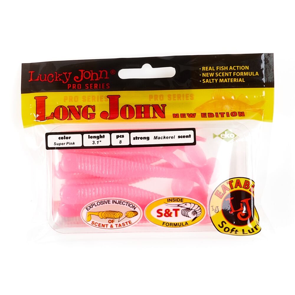 Lucky John Pro Series Long John Super Pink detail 2