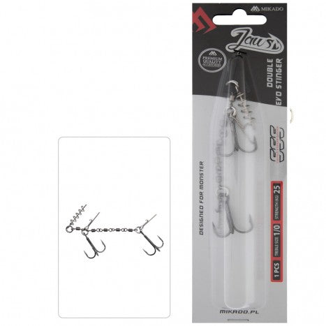 Mikado Jaws Double Evo Stinger