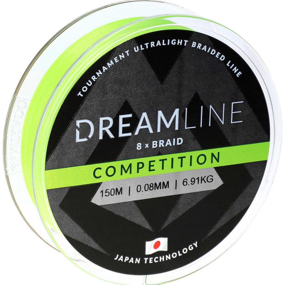 Mikado Braided Line Dreamline Competition Fluo Green 150m detail 2