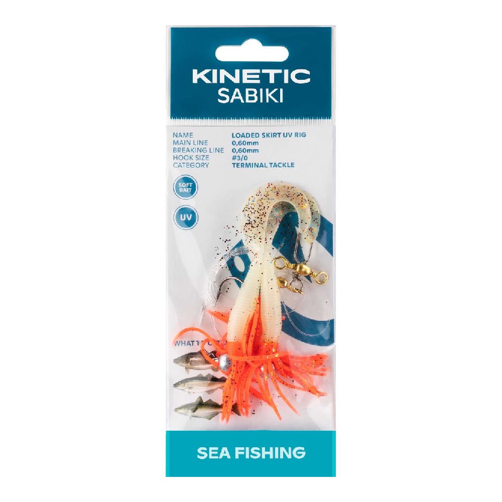 Kinetic Sabiki Loaded Skirt UV Glow Glitter