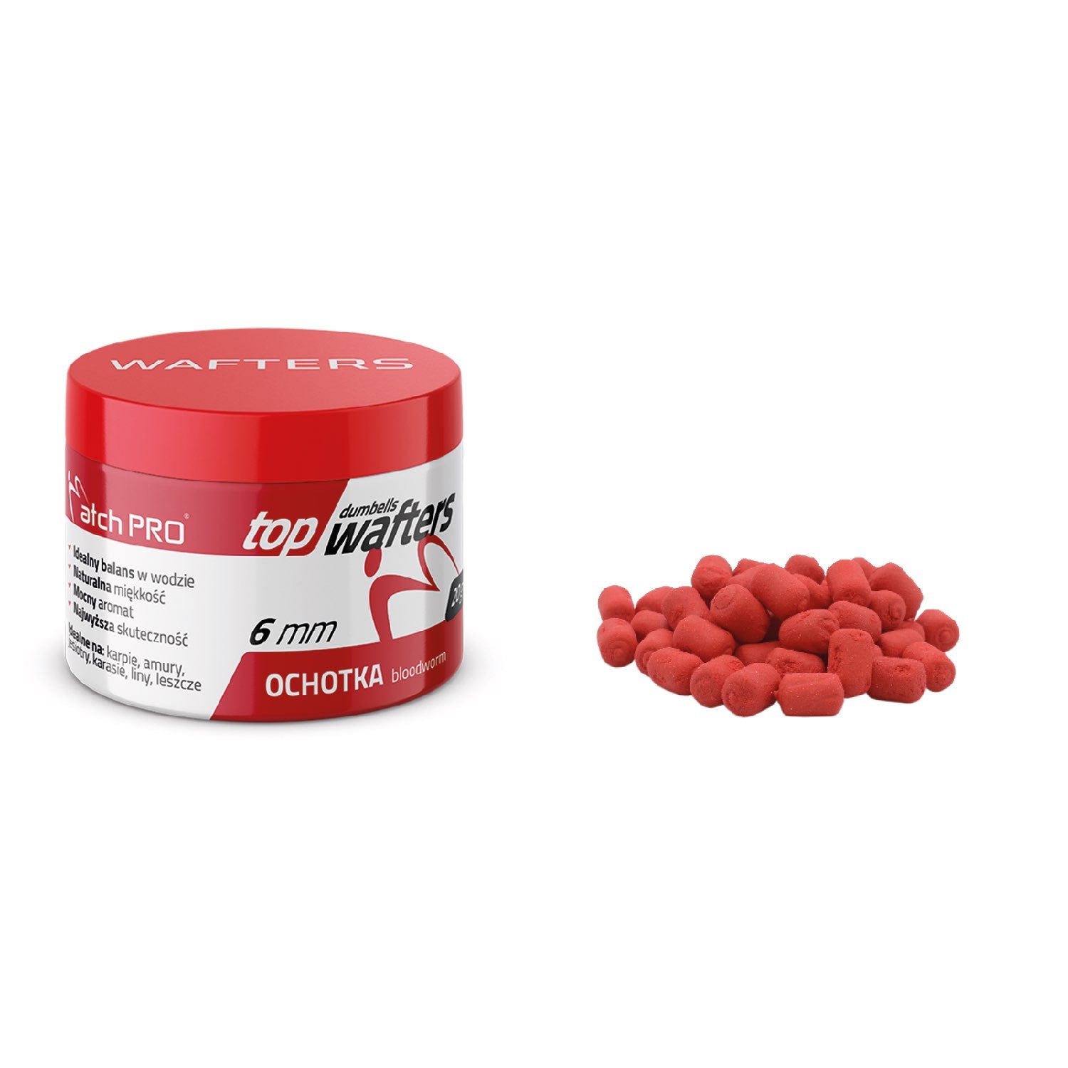 MatchPRO Top Dumbells Wafters Bloodworm