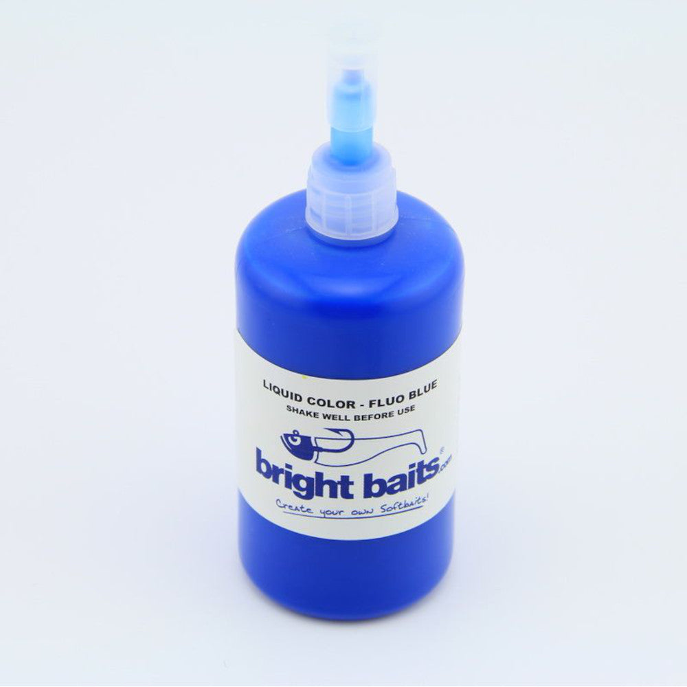 Bright Baits Liquid Plastic Colour Fluo UV Blue 35ml