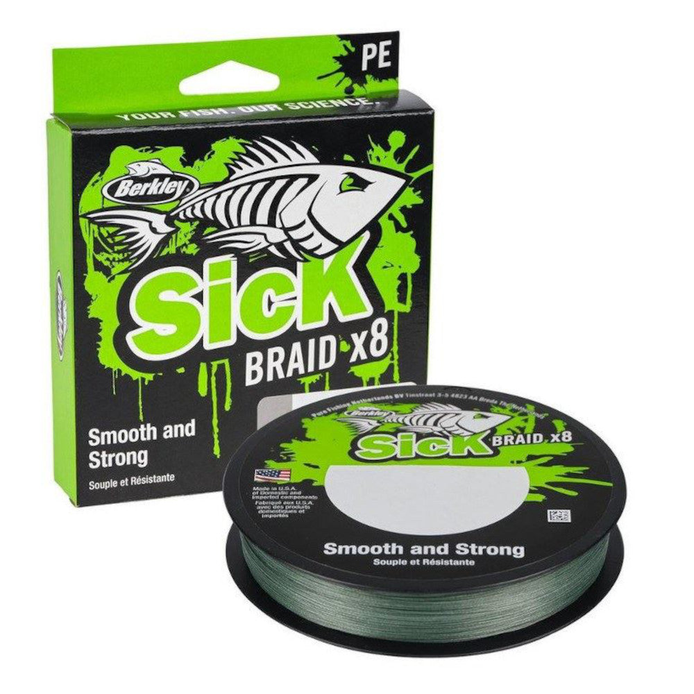 Berkley Sick Braid x8 Moss Green 150m