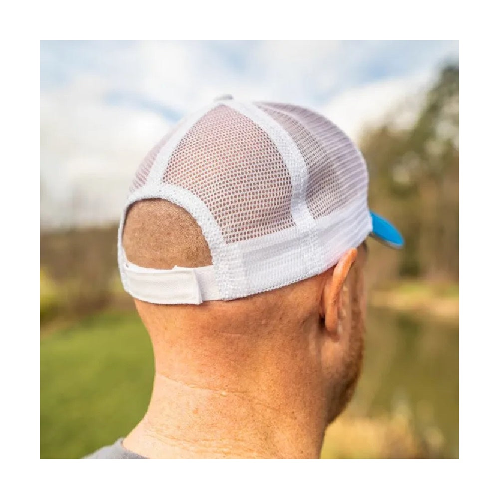 Preston Innovations White Mesh Cap detail 4