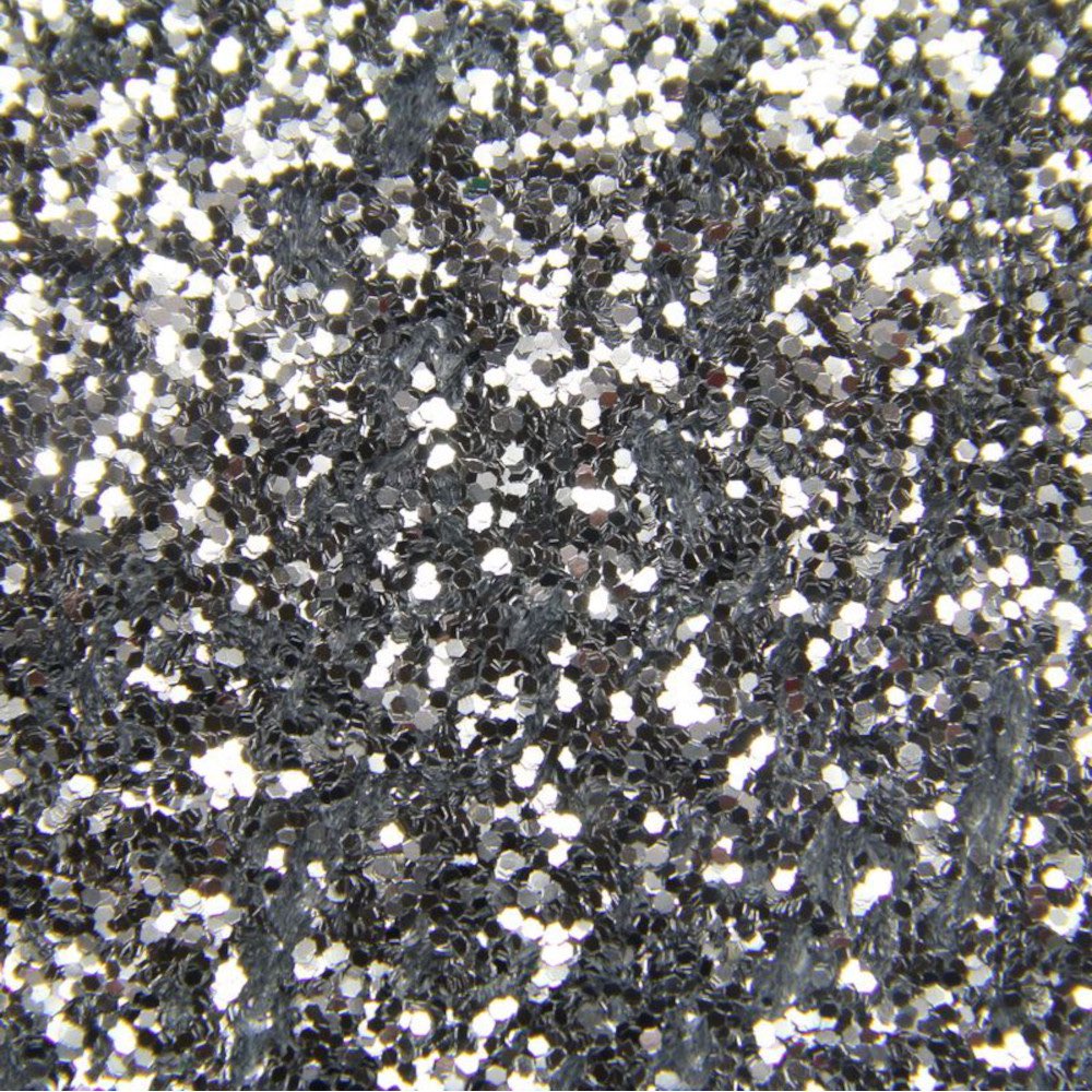 Bright Baits High Quality Heat Resistant Glitter Silver Colour 75ml