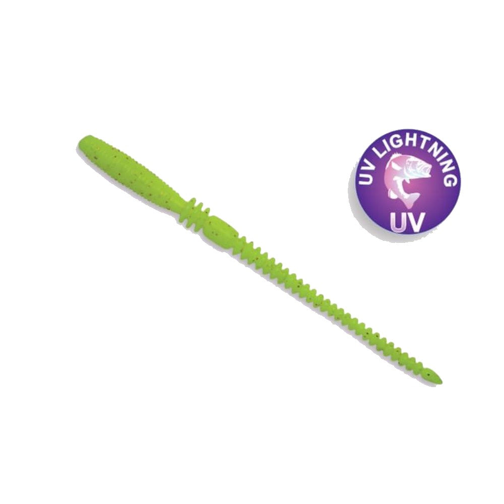 Crazy Fish Cruel Leech 4'' Chartreuse