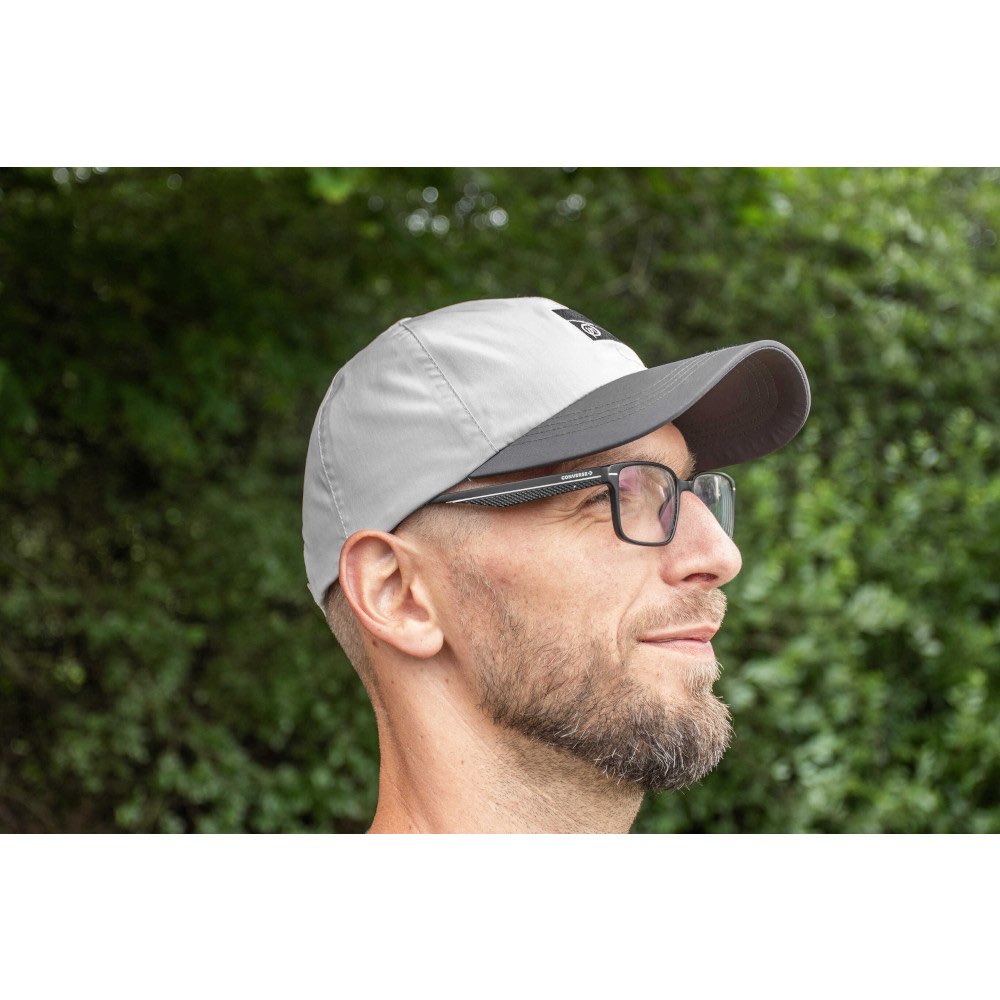 Preston Innovations Waterproof Grey Cap detail 3