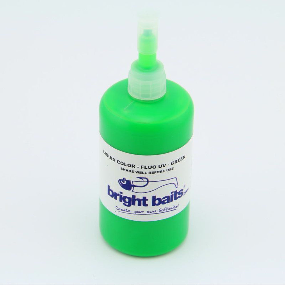 Bright Baits Liquid Plastic Colour Fluo UV Green 35ml