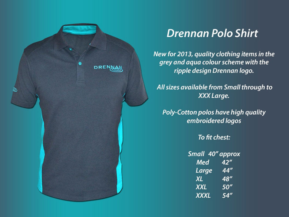 Drennan Polo Shirt Grey detail 2
