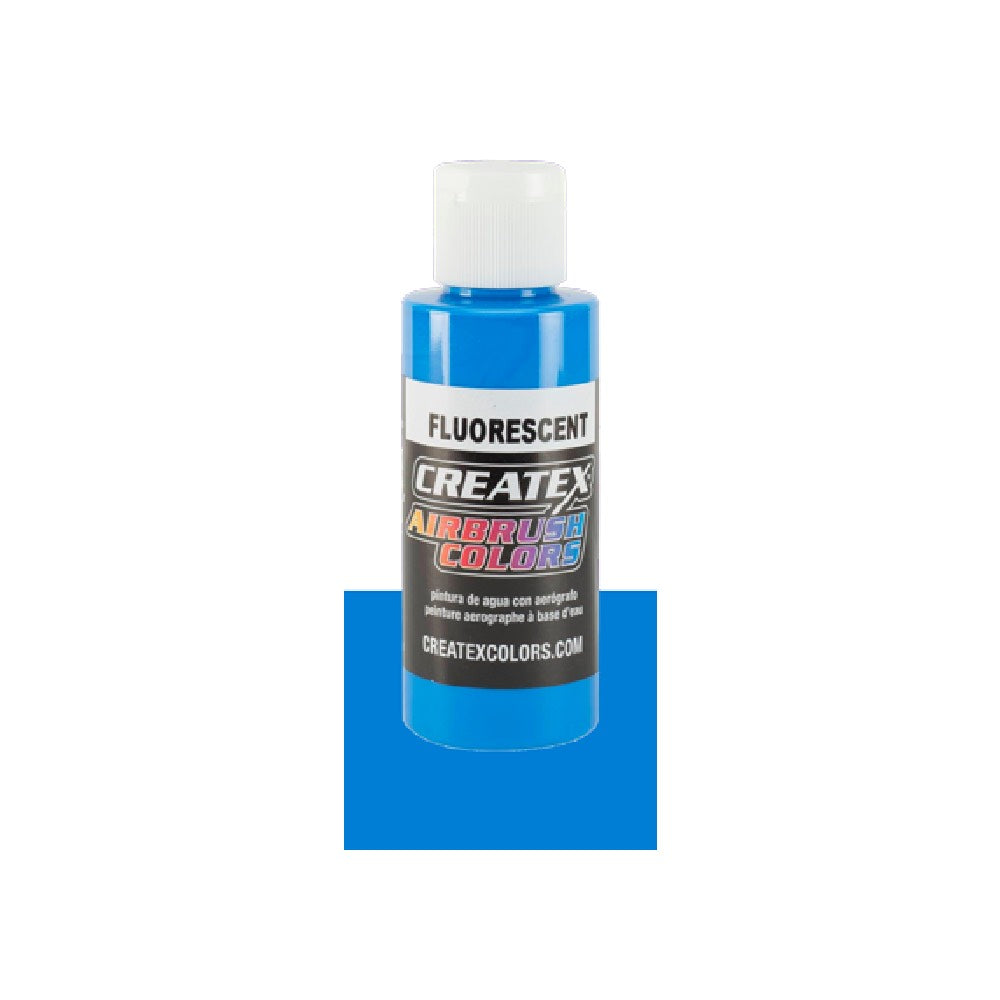 Createx Airbrush Colours Fluorescent Blue 60ml