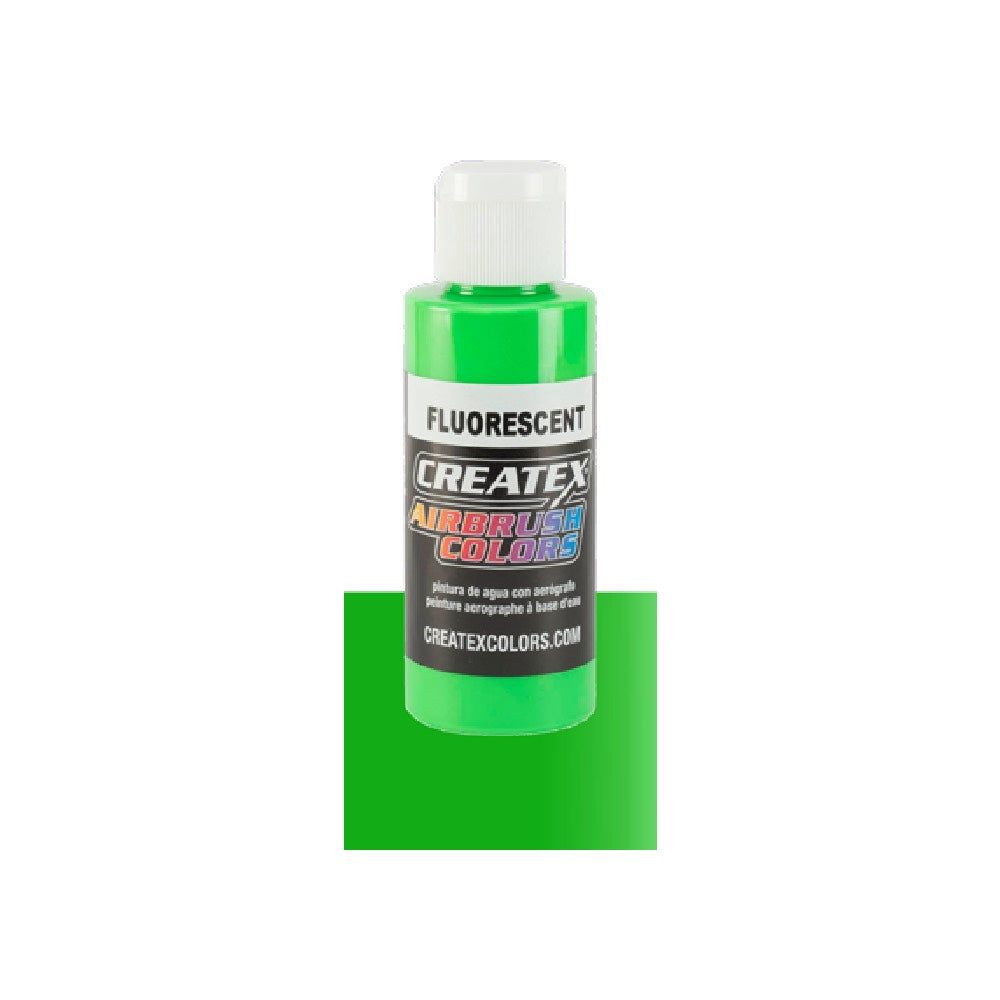 Createx Airbrush Colours Fluorescent Green 60ml