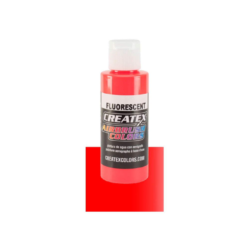 Createx Airbrush Colours Fluorescent Red 60ml