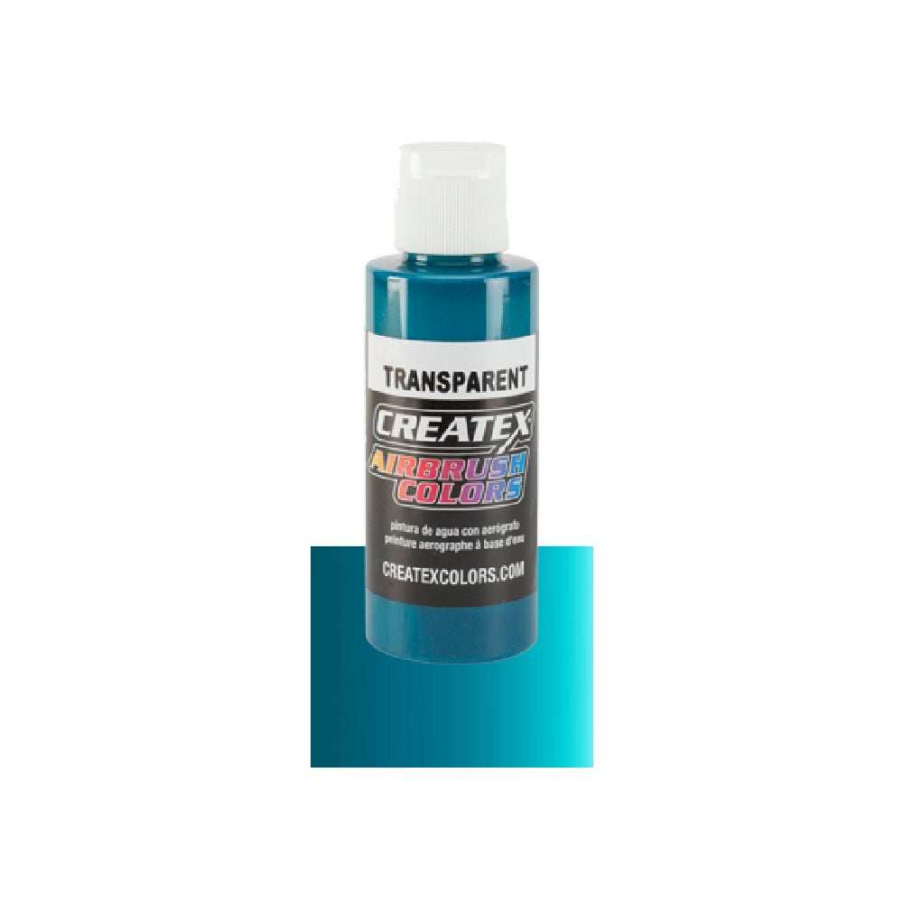 Createx Airbrush Colours Transparent Aqua 60ml