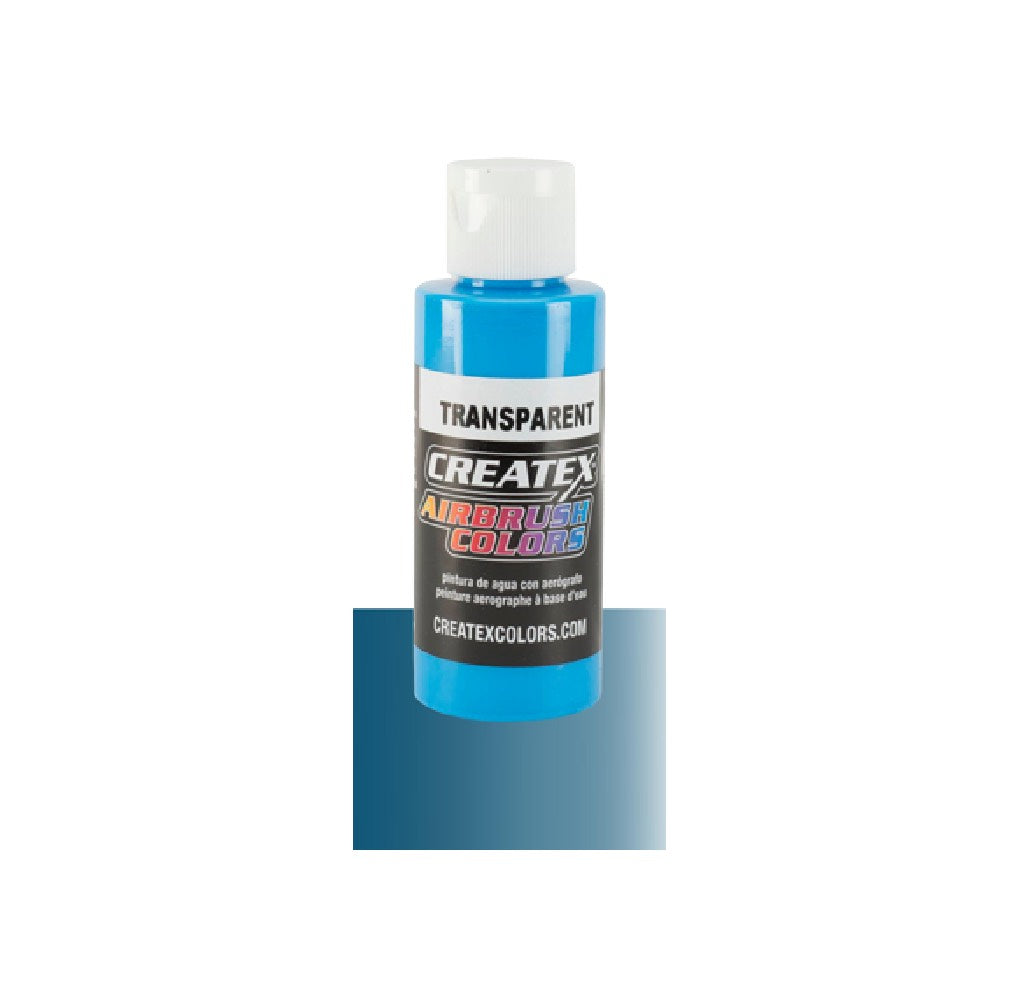 Createx Airbrush Colours Transparent Caribbean Blue 60ml