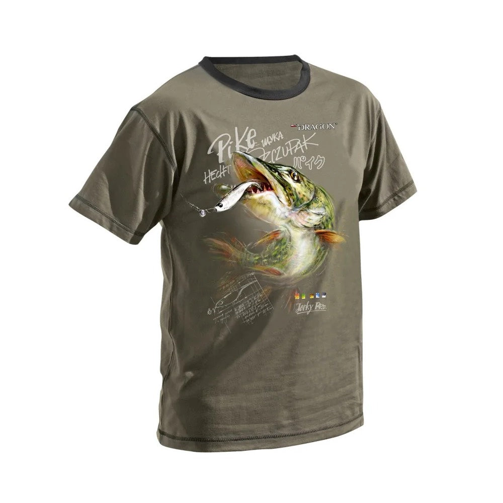 Dragon T-Shirt Pike Olive